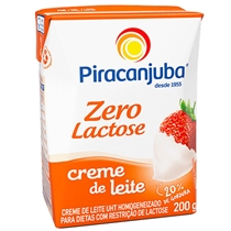 Creme de Leite Piracanjuba Zero Lactose 200g