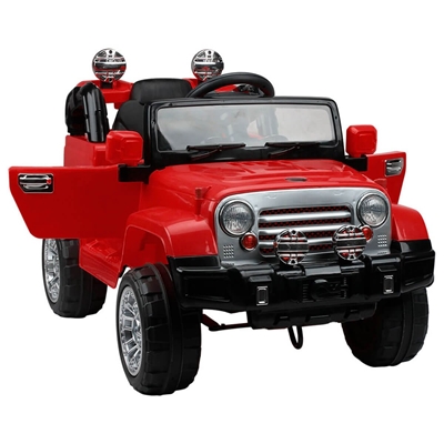 Carro De Controle Remoto Jipe 4x4 - Champion Radical 1:24 Vermelho