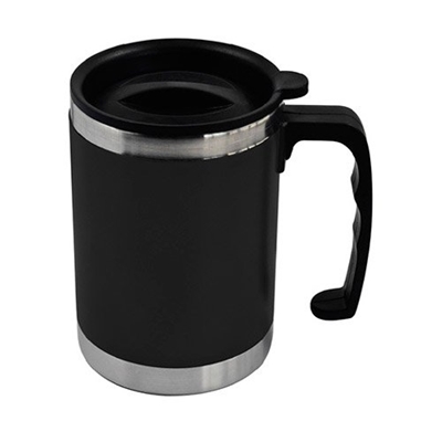 Caneca Térmica Hauskraft Com Tampa 400ml Preto - CANC-099PT