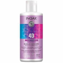 Condicionador de Cabelos 4D Inoar 400ml