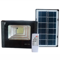 Refletor Solar Ecosoli 20 Watts Com Placa Solar 1600 Lúmens 6500k | Branco Frio