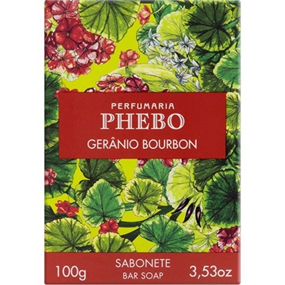 Sabonete Barra Phebo 100g Gerânio Bourbon