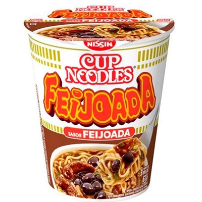 Macarrão Instantâneo Cup Noodles Sabor Feijoada 67g