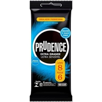 Preservativo Prudence Extra Grande Ultra Sensitive Leve 8 Pague 6