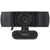 Webcam HD Rapoo Multilaser Microfone Embutido Conexão USB Preto C200 - RA015