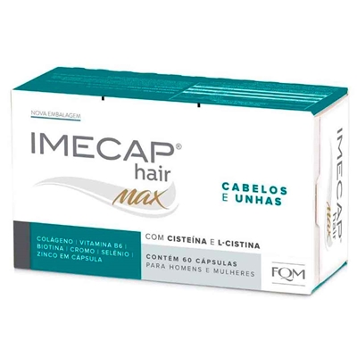Imecap Hair Max Cabelos e Unhas 60 Cápsulas
