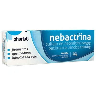 Nebactrina 5mg + 250UI Pomada 10g