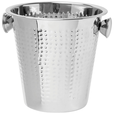 Balde Para Gelo Mimo Style Martelado Inox 4,5L Prata - 8307 AN2213