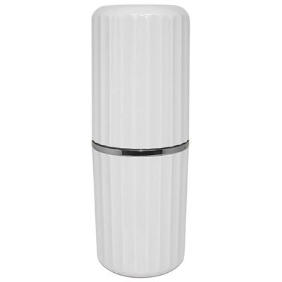 Porta Escova Martiplast Com Tampa Groove Branco - PEG 722 BCF