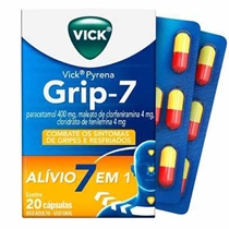 Vick Pyrena Grip-7 20 Cápsulas