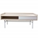 Mesa De Centro Latcor Table Coffee Creme E Branco WEID003