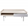 Mesa De Centro Latcor Table Coffee Creme E Branco WEID003