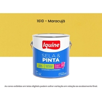 Tinta Acrílica Iquine Standard Fosco 3,2 Litros Sela & Pinta 1610 Maracujá (MP)