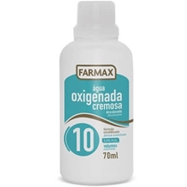 Água Oxigenada Cremosa Volume 10 Farmax 70ml