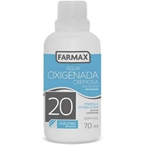 Água Oxigenada Cremosa Volume 20 Farmax 70ml