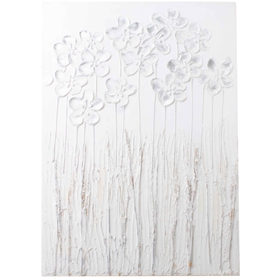 Quadro Latcor Flores Branco - B104A-2