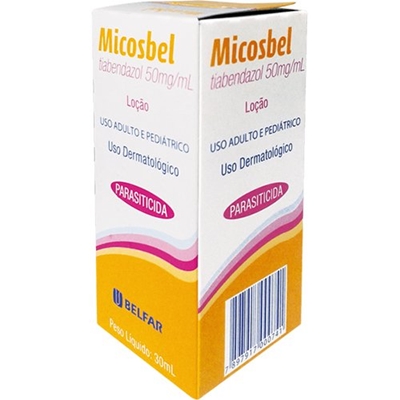 Micosbel 50mg/mL Loção 30mL  Belfar Similar