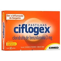 Ciflogex 3mg 12 Pastilhas Sabor Laranja Cimed Similar