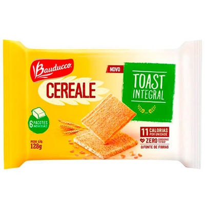 Torrada Toast Integral Bauducco 128g