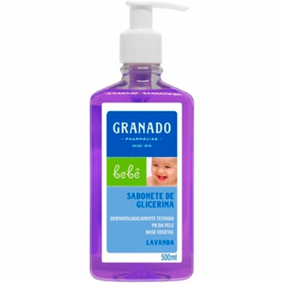 Sabonete Líquido Granado Bebê Lavanda 500ml