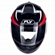 Capacete Fly Drive HG Rebel Preto/Vermelho 60