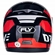 Capacete Fly Drive HG Rebel Preto/Vermelho 60