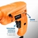 Furadeira De Impacto Mondial 550W 127V  60Hz  Laranja - FI-RH-02