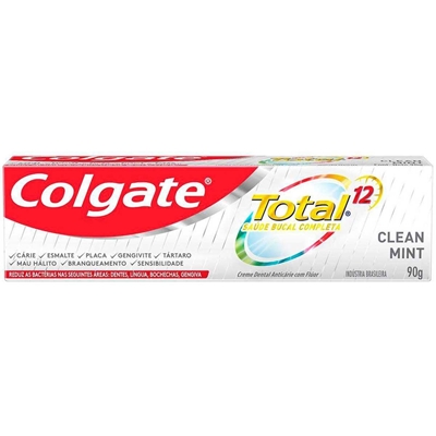 Creme Dental Colgate Total 12 Clean Mint 90g