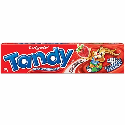 Creme Dental Tandy Sabor Morango 50g