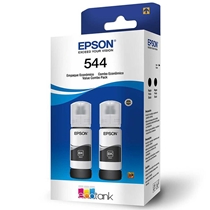 Kit Epson 2 Garafas De Tinta Para Impressora Epson T544 Preto