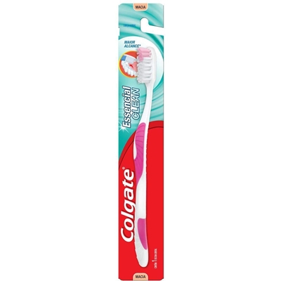 Escova Dental Colgate Essencial Clean Macia