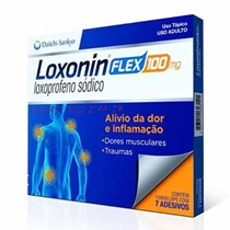 Loxonin Flex 100mg 7 Adesivos  Daiichi Sankyo