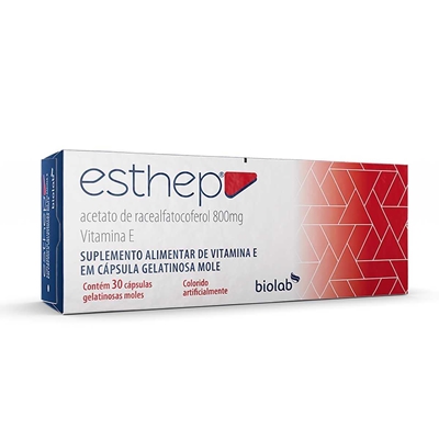 Esthep 800mg 30 Cápsulas  Biolab Similar