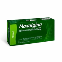Maxalgina 1g 10 Comprimidos Natulab Similar