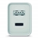 Carregador de Parede Universal ELG Porta USB-C + USB-A, Branco - W124C