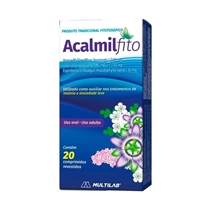 AcalmilFito 50+40+30mg 20 Comprimidos Revestidos Multilab Referência