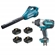 Combo Chave Impacto+Soprador Makita À Bateria 18V 5.0Ah KITDUB+DTW1001 (MP)