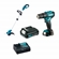 Combo Makita Parafusadeira/Furadeira + Aparador De Grama A Bateria 12V 2.0ah HP333+UR100 (MP)