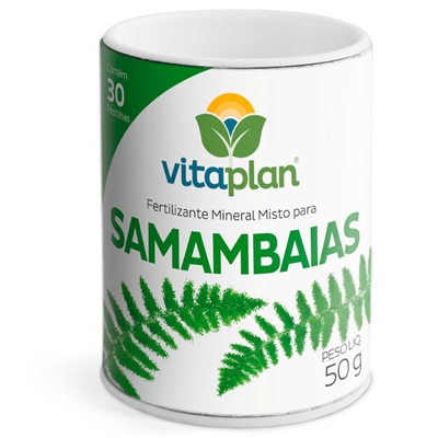 Fertilizante Vitaplan Mineral Misto Para Samambaias 50g - 8000608-U (MP)