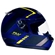 Capacete Fly Drive HG Elegance Azul E Amarelo Tamanho 60