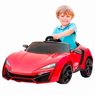 Carro Eletrico Multikids Ride On Speed 12V Controle Remoto - Maçã