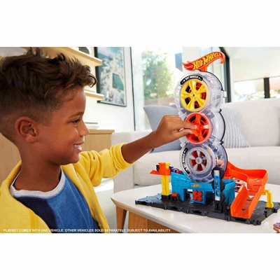 Pista Hot Wheels City Robo Tubarão - Mattel - Paraná Plásticos Mega Store