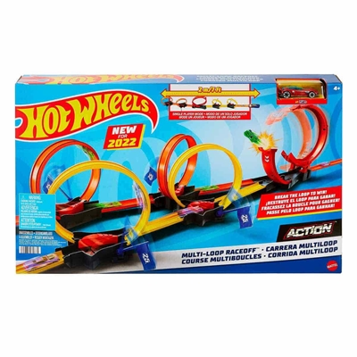 Pista Mattel Hot Wheels Corrida Multi Loop - HDR83