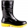 Bota Bracol Nº40 AcquaFlex Cano Médio PVC Impermeável Preta Solado Amarelo (MP)