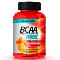 BCAA Maxx Maxinutri 2800 Com 120 Cápsulas 700g