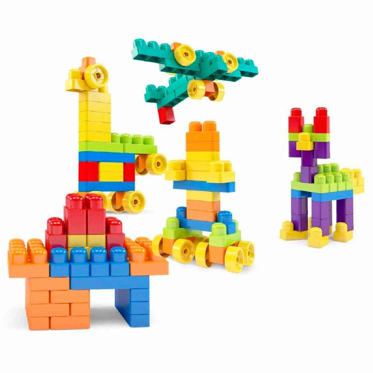 Blocos De Montar Infantil 60 Peças Blocolândia Dismat Mk404 - R$ 72,9