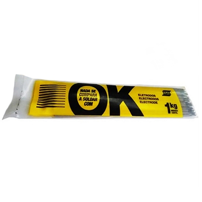 Eletrodo Esab OK Serralheiro 1kg 2,50mmx350mm - 6013 (MP)