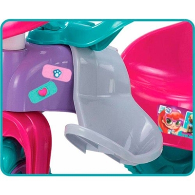 Triciclo Magic Toys Versátil Com Aro Tico-tico Zoom Meg Rosa - Alfabay -  Cubo Mágico - Quebra Cabeças - A loja de Profissionais e Colecionadores!