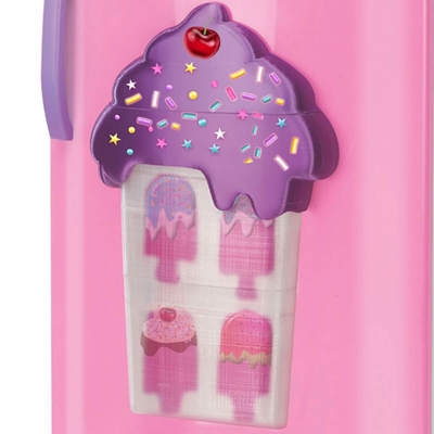 Kit Cozinha Infantil Com Biscoito + Boneca E Cupcake Girls Dessert