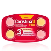 Coristina D Pro 400+4+4mg  4 Comprimidos Farmasa